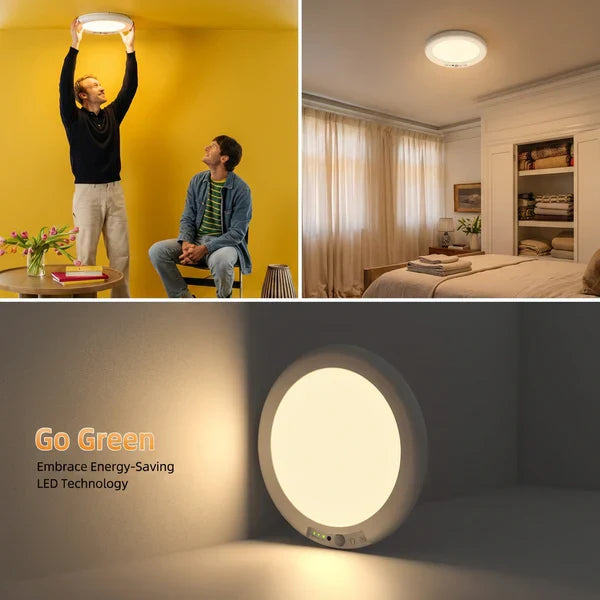 š”Rechargeable Motion Sensor Ceiling Light with Remoteļ¼š„Buy 2 Free Shippingš„ļ¼