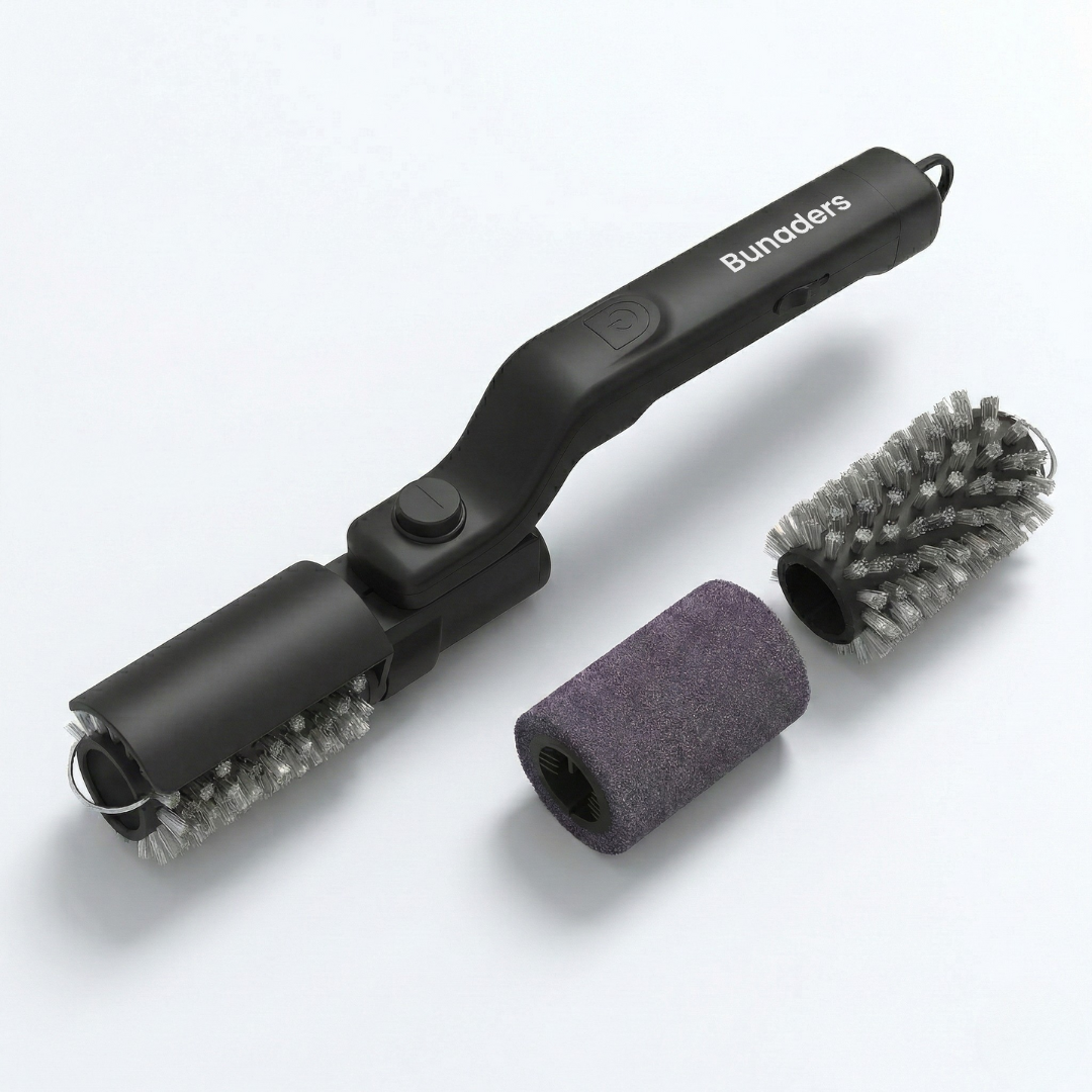 Bunaders Pro - 2 In 1 Electric Grill Cleaner