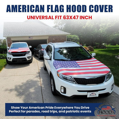 Memorial Day Best Gifts 60% OFF🔥American Car Hood Flag🦅【Buy 2 Free Shipping】