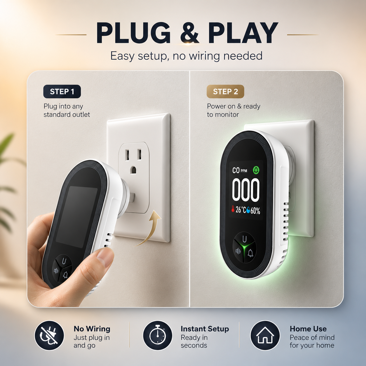 4-in-1 Koolmonoxidealarm