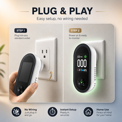 4-in-1 Koolmonoxidealarm