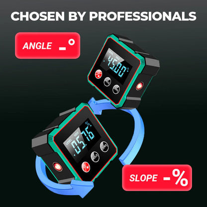 🎁🎁2025 Hot Sale 50% OFF💥Magnetic Digital Angle Finder with Electronic Laser