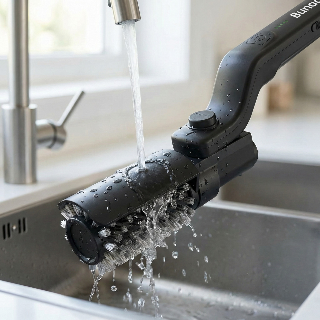 Bunaders Pro - 2 In 1 Electric Grill Cleaner