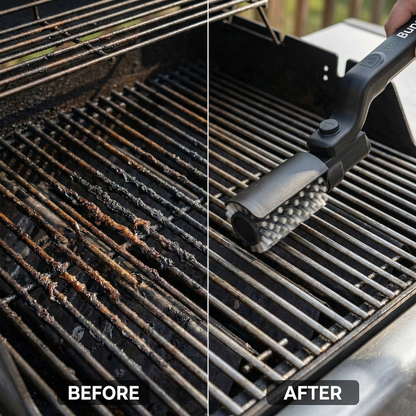 Bunaders Pro - 2 In 1 Electric Grill Cleaner