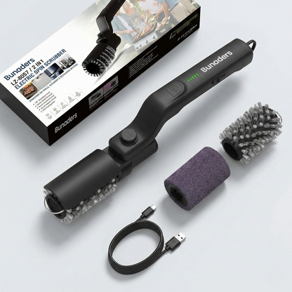 Bunaders Pro - 2 In 1 Electric Grill Cleaner