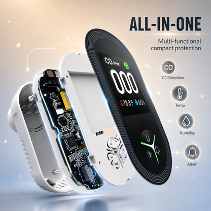 4-in-1 Koolmonoxidealarm