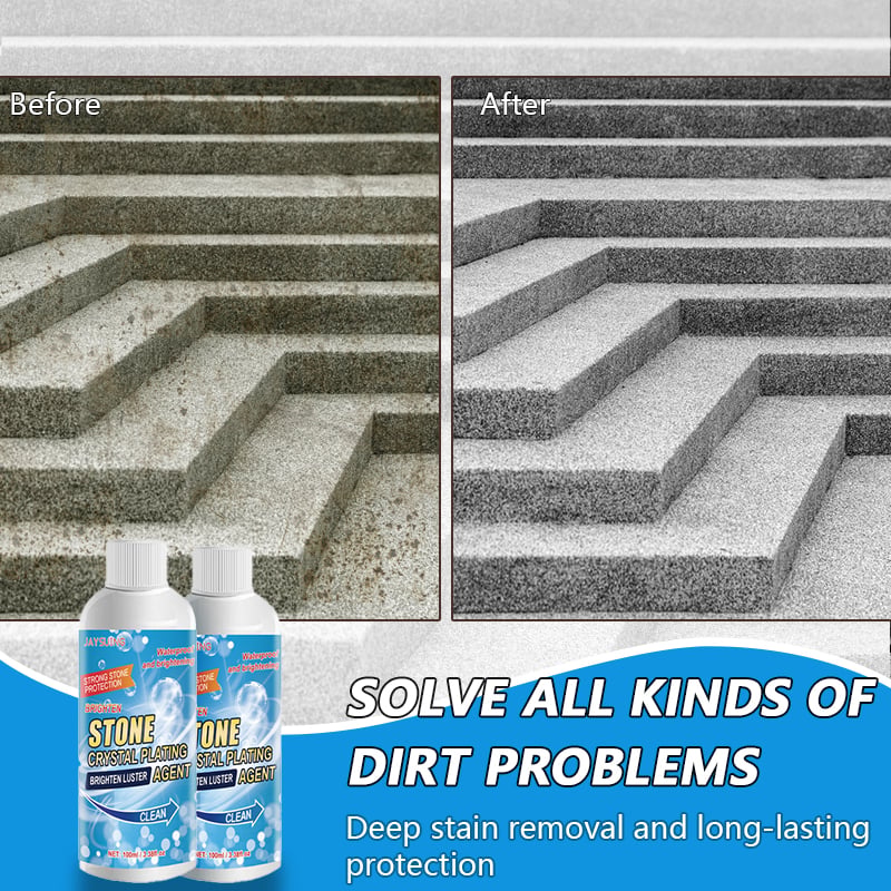 Stone Stain Remover Cleaner - Effective Removal of Oxidation, Rust, Stains